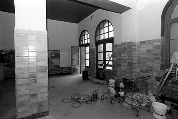 Schalterhalle Innenansicht