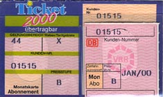 Ticket 2000 Abo